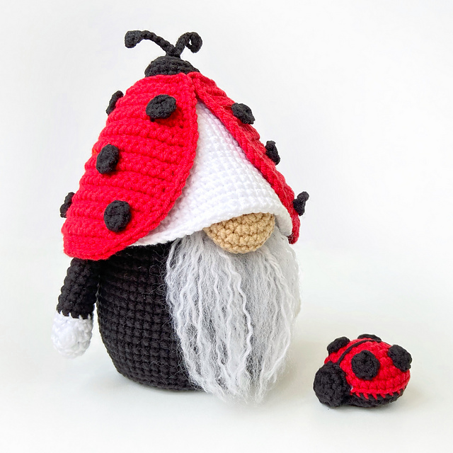 Ladybug Gnome