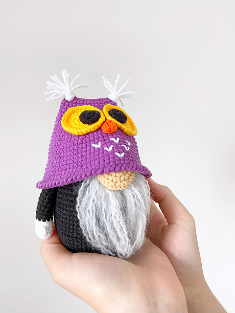 Owl Halloween Gnome