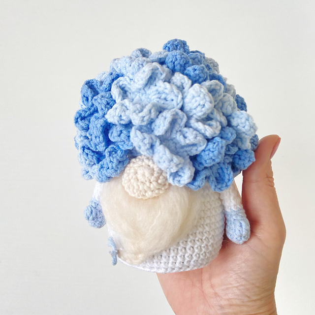 Hydrangea Flower gnome