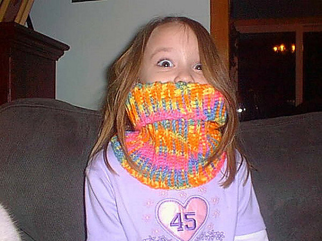 Ribbed Neck / Face Warmer
