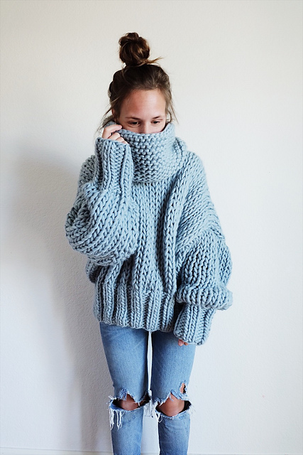 Winter Blues Sweater