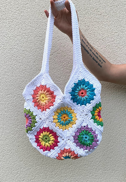 The Sunburst rainbow bag