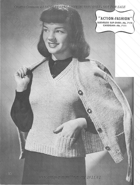 Action-Fashion No. 7110 Slipover