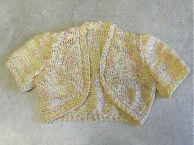 The Classic Angora Bolero