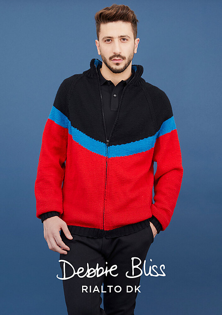 Chevron Zipped Jacket