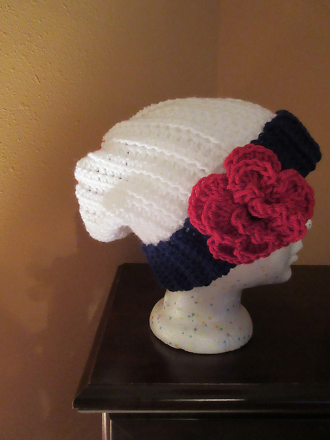 Rasta Slouch Beanie