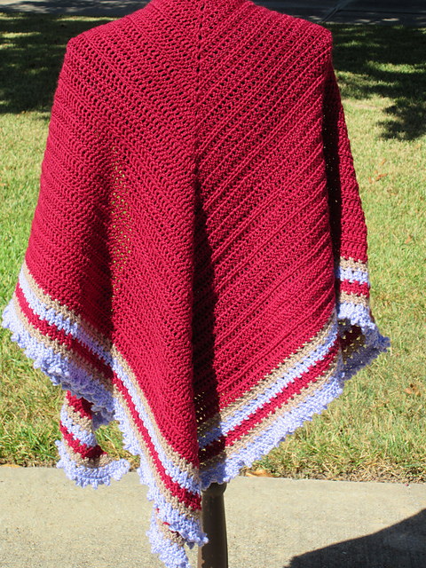 Cranberry Shawl