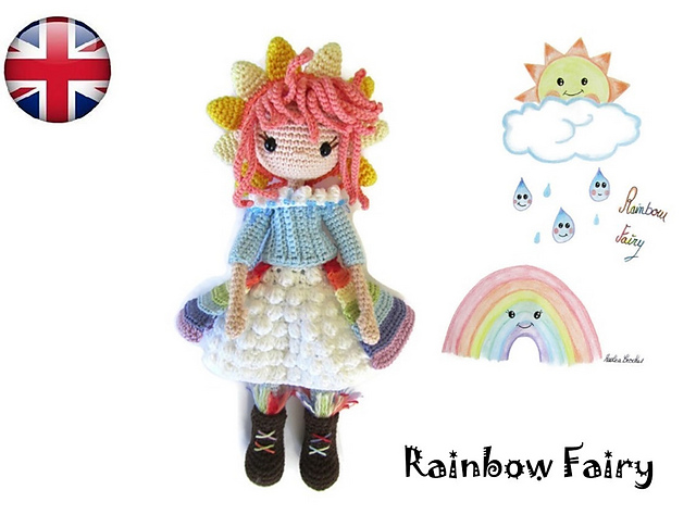 Rainbow Fairy doll