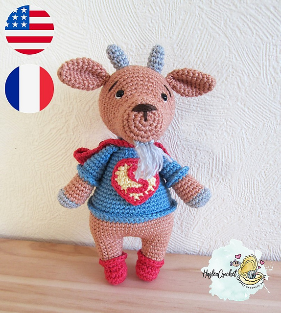 Superbiquette the superhero goat