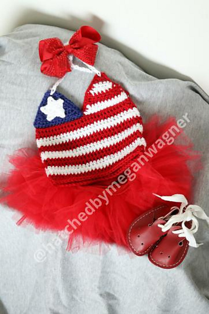 Independence Baby Top