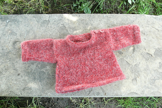 Easy Baby Button Pullover