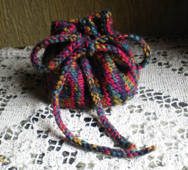 Ruffled bag