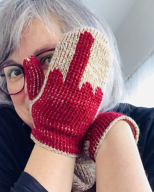F-U mittens