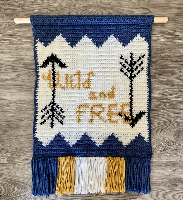 Wild and Free Wall Hanging