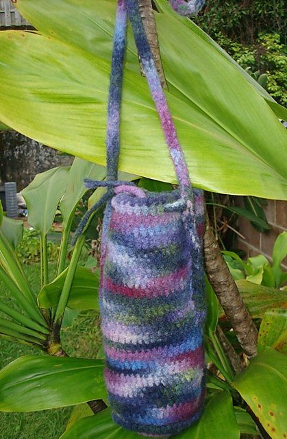 Felted Water Bottle Holder