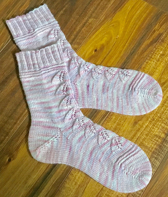 Spring Peak Socks