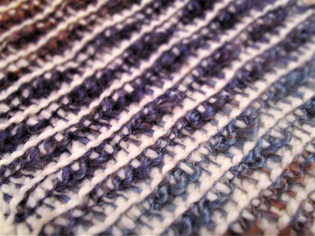 Reversible Tunisian Infinity Scarf