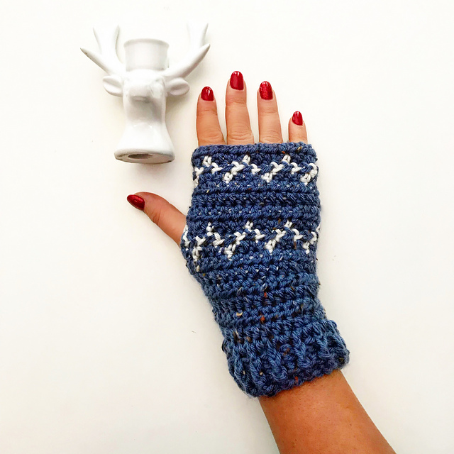 Zigzag Wristwarmers