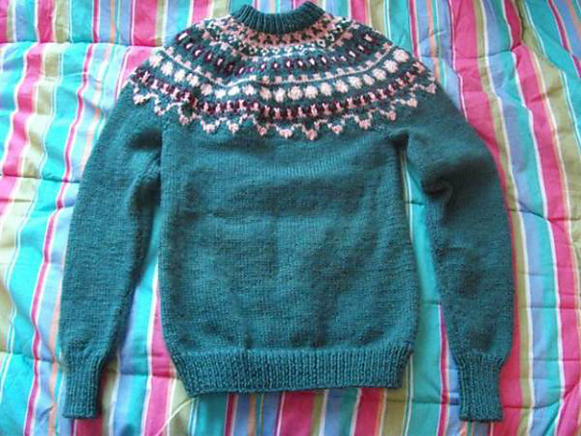 Fair Isle Pullover and Hat