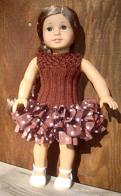 American Girl Doll 18 inch Chocolate Dots
