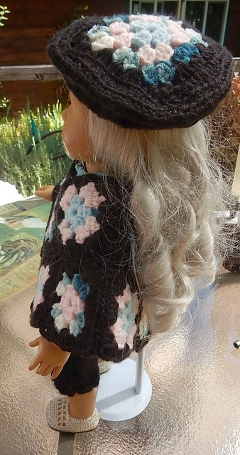 Crochet Poncho & Tam