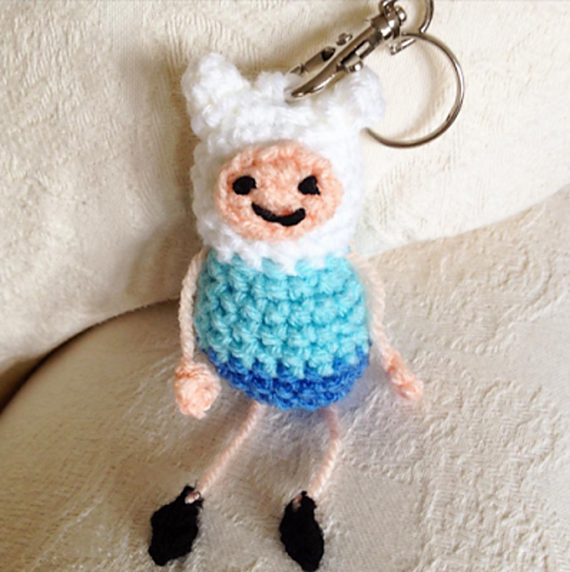 Finn (Adventure Time) Keyring