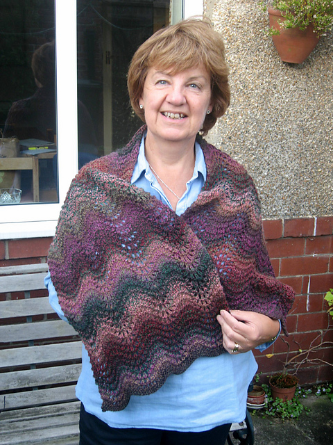 Fan and Feather Wrap