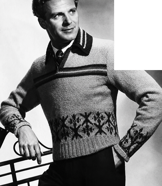 Knitted Jerkin in a Different Style