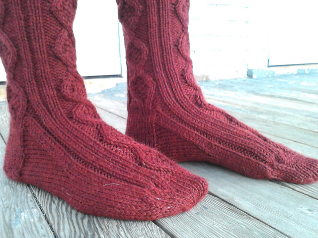 Cable Socks