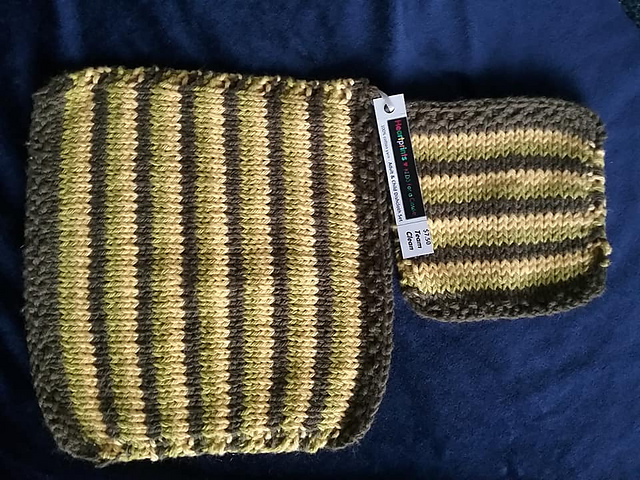 Team Clean Adult & Child matching dishcloths set