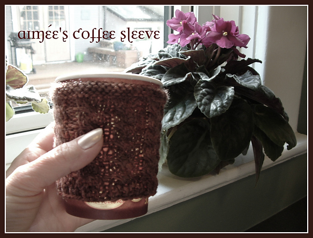 Aimée's Coffee Sleeve