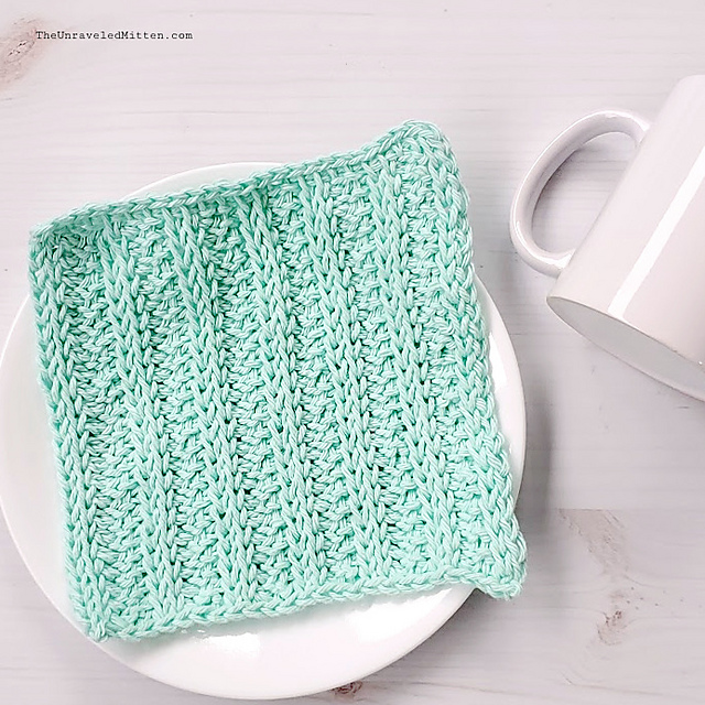 Ribbed Dishcloth