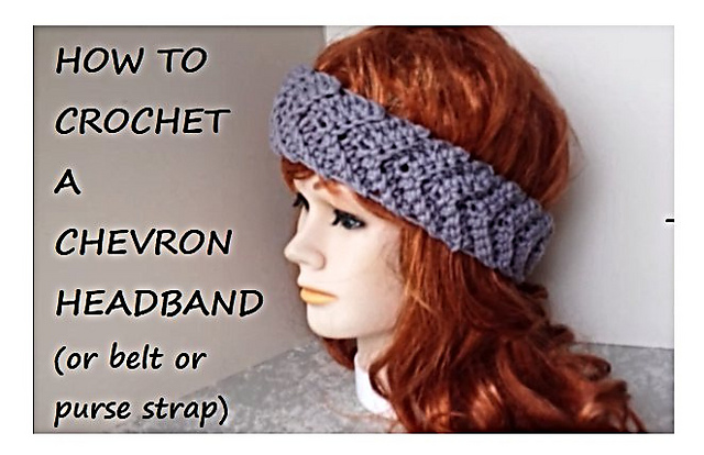 CHEVRON HEADBAND