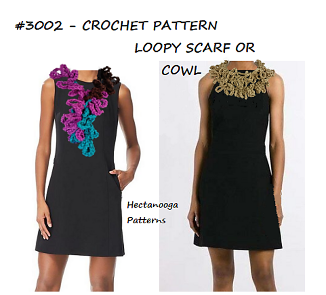 3002 - LOOPY scarf or cowl
