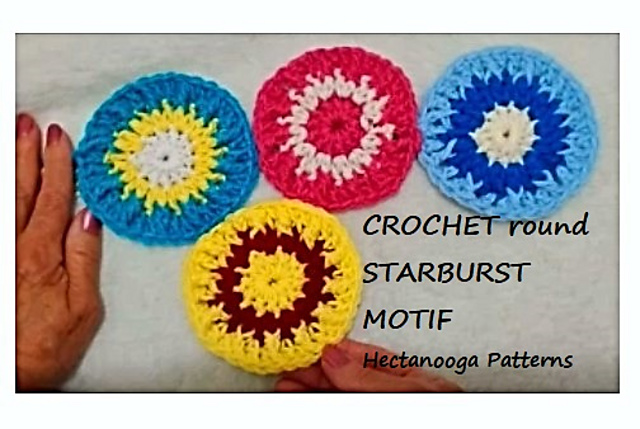 Round Starburst Motif