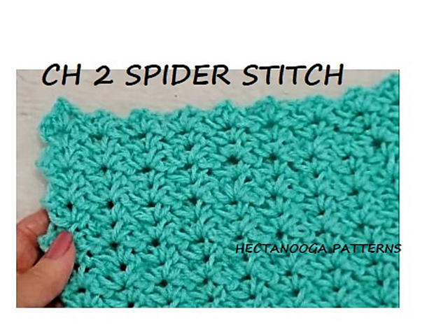 CH 2 Spider Stitch Blanket