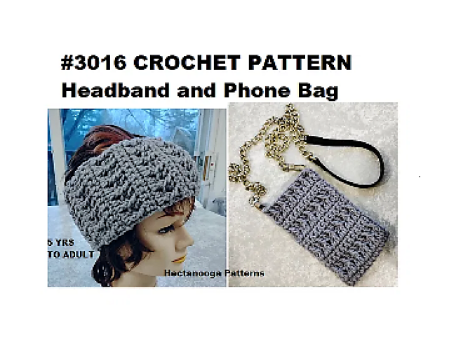 3016 Headband & Phone Bag
