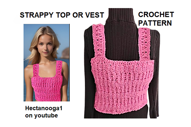 STRAPPY top or vest