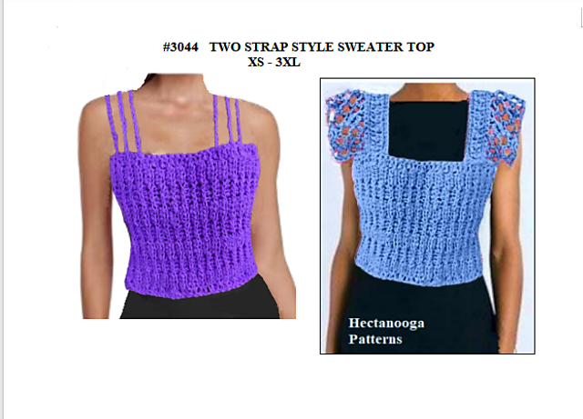 3044 - TWO STRAP STYLE top