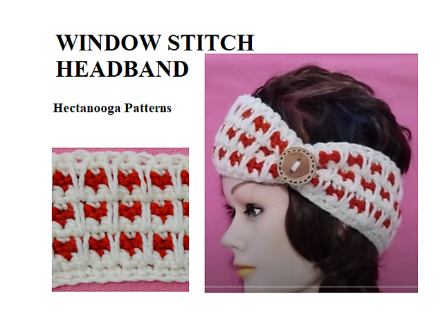Window Stitch Headband