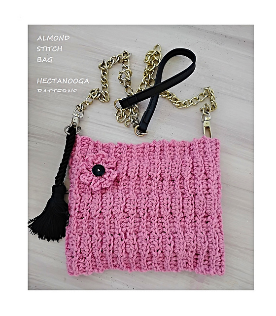 ALMOND STITCH BAG