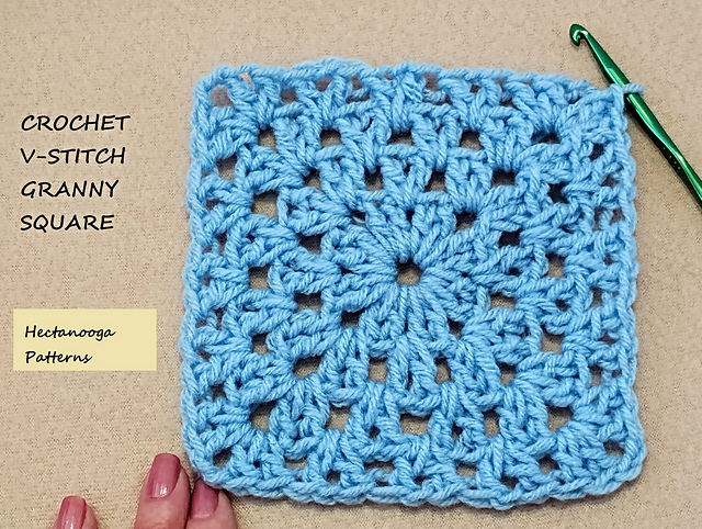 V-STITCH GRANNY square