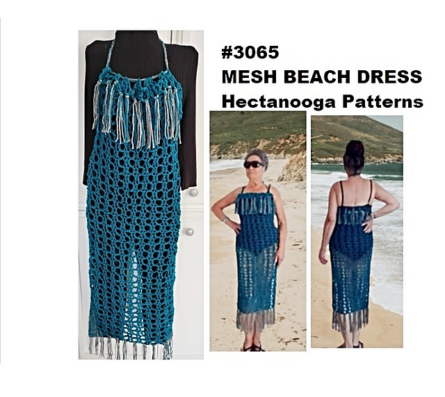 Mesh Beach Cover Dress