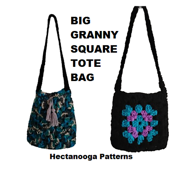 BIG GRANNY SQUARE Tote bag