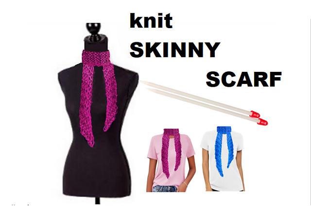 Beginner SKINNY SCARF