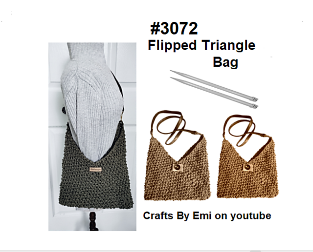3072- Flipped Triangle Bag