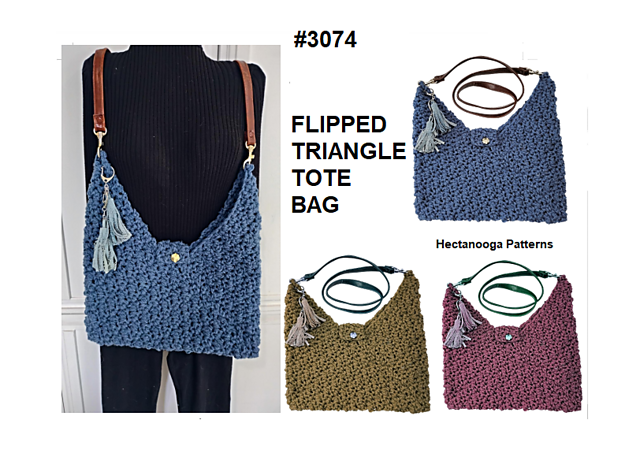 3074 - FLIPPED TRIANGLE Cro Bag