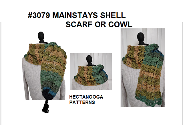 3079 - MAINSTAYS scarf or cowl