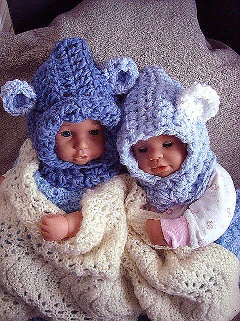 529, HOODED HAT WITH OR WITHOUT EARS