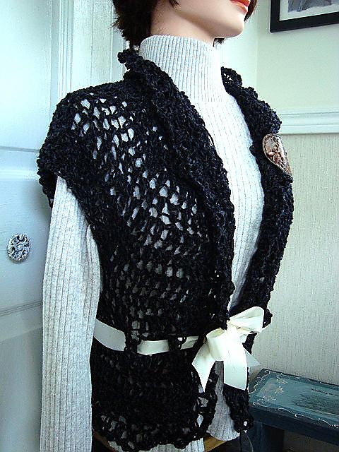 469 LACY SHRUG, age 12 to adult XL